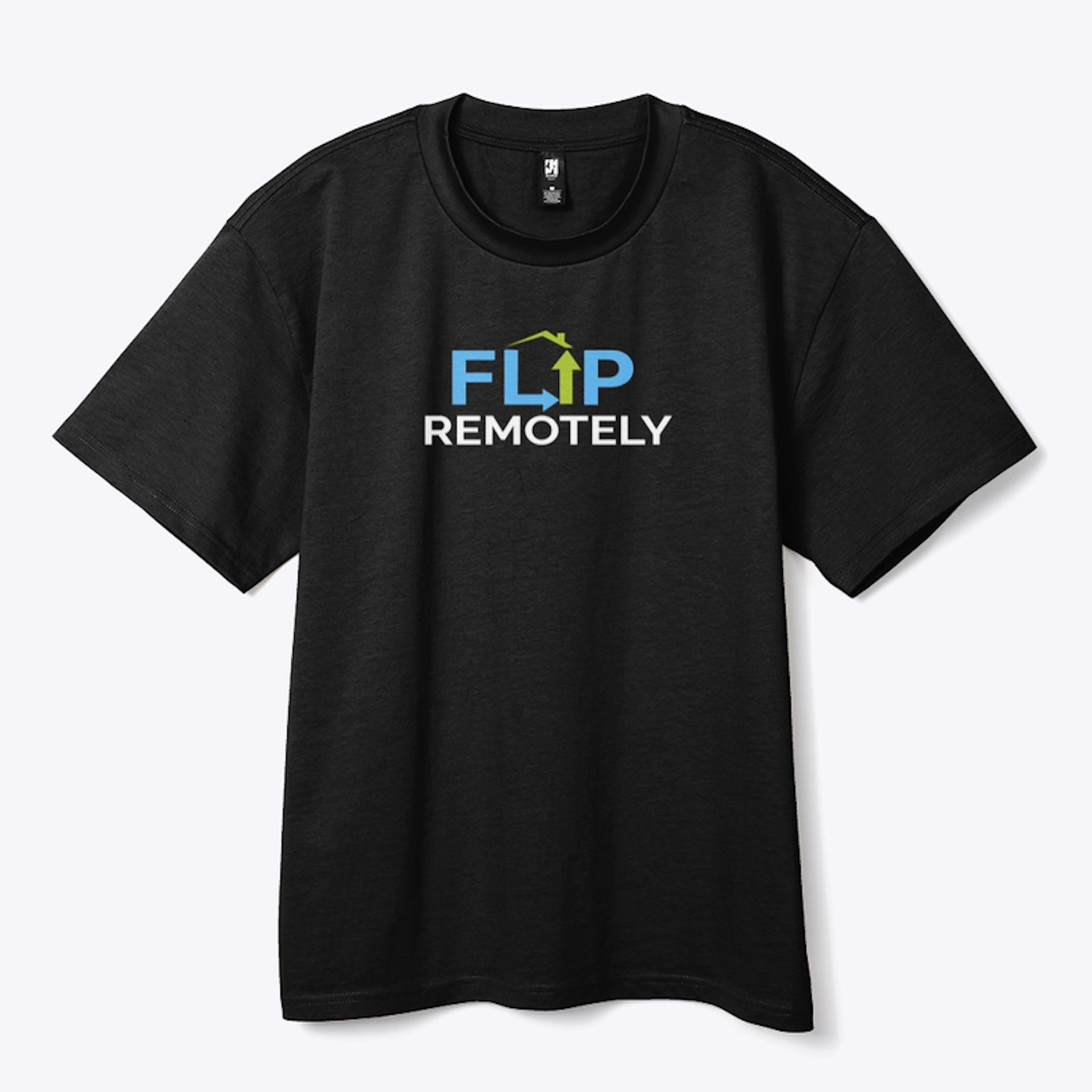 Flip Remotely Mens Black T-shirt